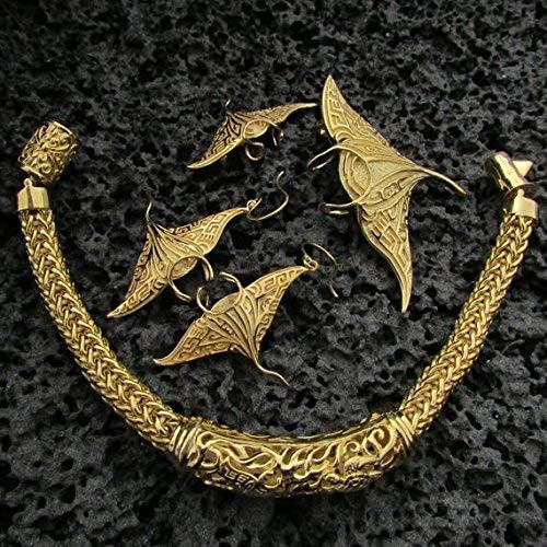 Miniatura 9 de 18K Gold Vermeil Handmade Men's Bracelet Manta Ray Turtle Hawaii | 18K Gold | Sterling Silver