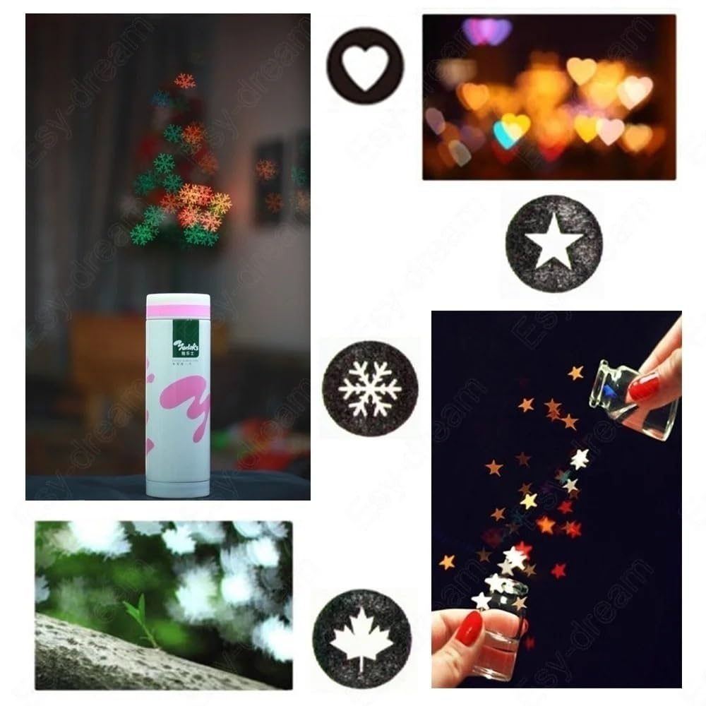 Filtre de Couverture d'objectif Bokeh Master Suite Effects for la Photographie Artistique de Nuit Romantique (Size : 67mm, Color : 5 in 1)