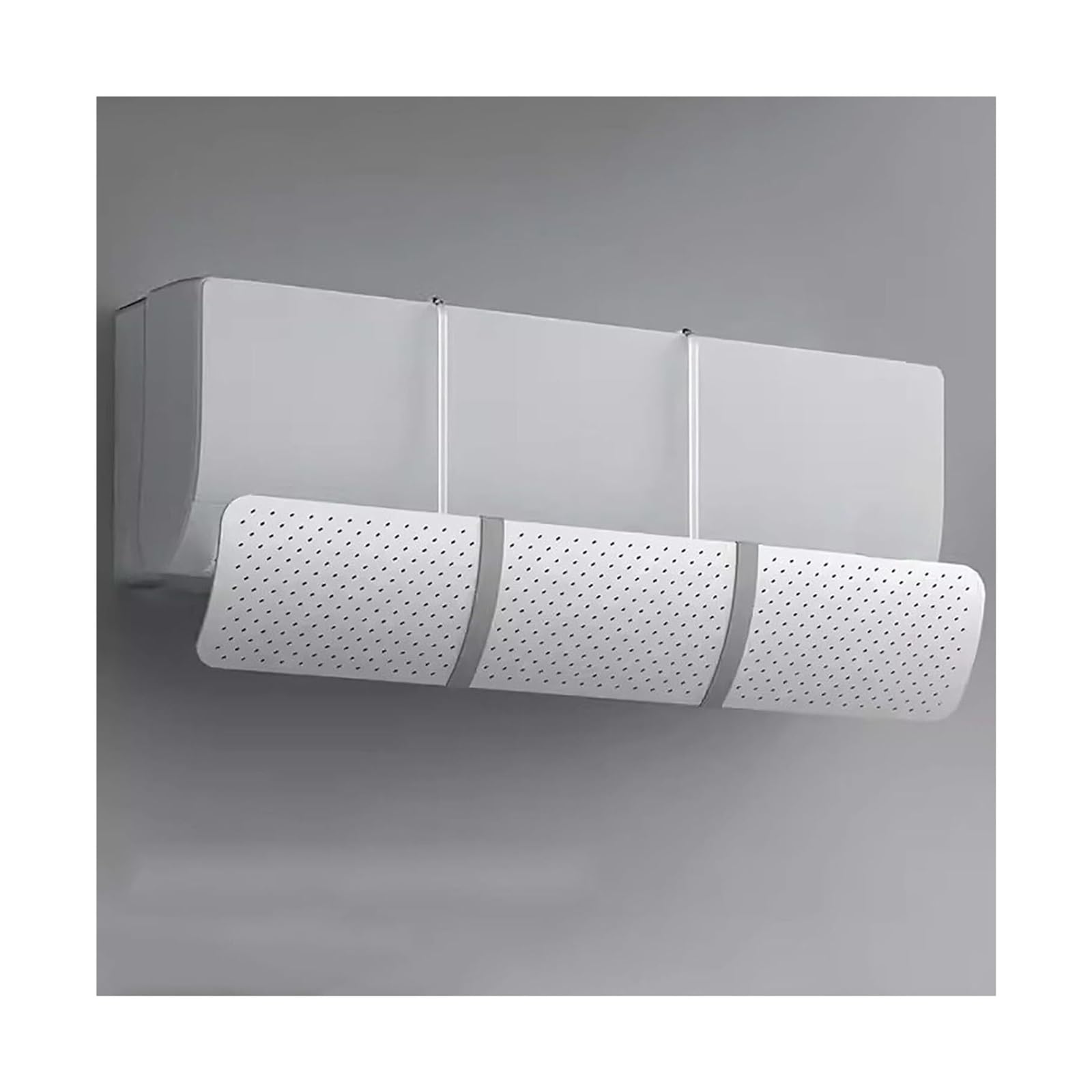 Dubtedhou One Color Air Conditioner Deflector, Air Conditer Vent Deflector 35.4X6.9in For Living Study Room