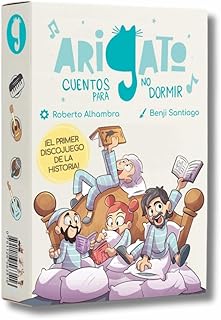 Comprar Genérico Arigato - Cuentos para no Dormir, Juego de Mesa Musical con 12 Canciones Originales, Juego Familiar de Memoria y Astucia