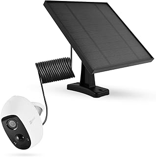 LEICKE Pannello Solare per EZVIZ C3A Telecamere Esterna di Sicurezza IP Wireless Ricaricabile a Batteria Resistente alle Intemperie Montaggio Regolabile Alimentatore 360 m di Cavo LEICKE Pannello Solare per EZVIZ C3A Telecamere Esterna di Sicurezza IP Wireless Ricaricabile a Batteria Resistente alle Intemperie Montaggio Regolabile Alimentatore 360 m di Cavo