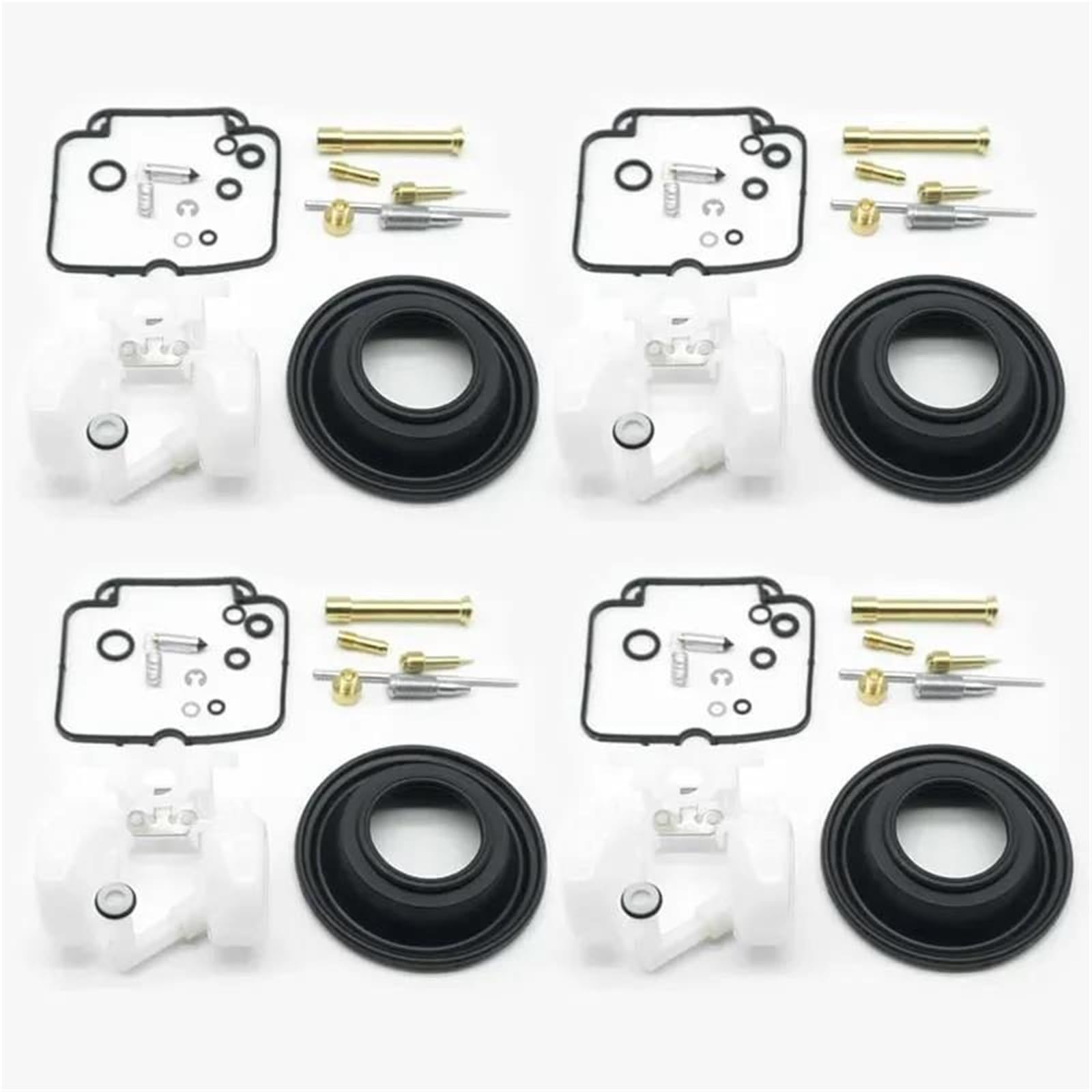 Kit réparation carburateur 4 pièces avec diaphragmes à vide pour Suzuki Bandit 400