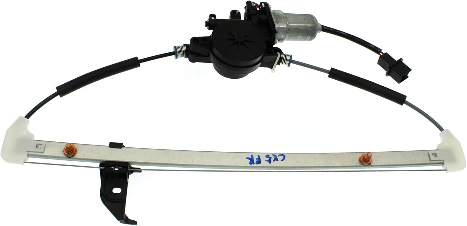 JC Whitney Window Regulator Compatible with Mazda CX-5 2013-2016 With Motor Rear, Passenger Side