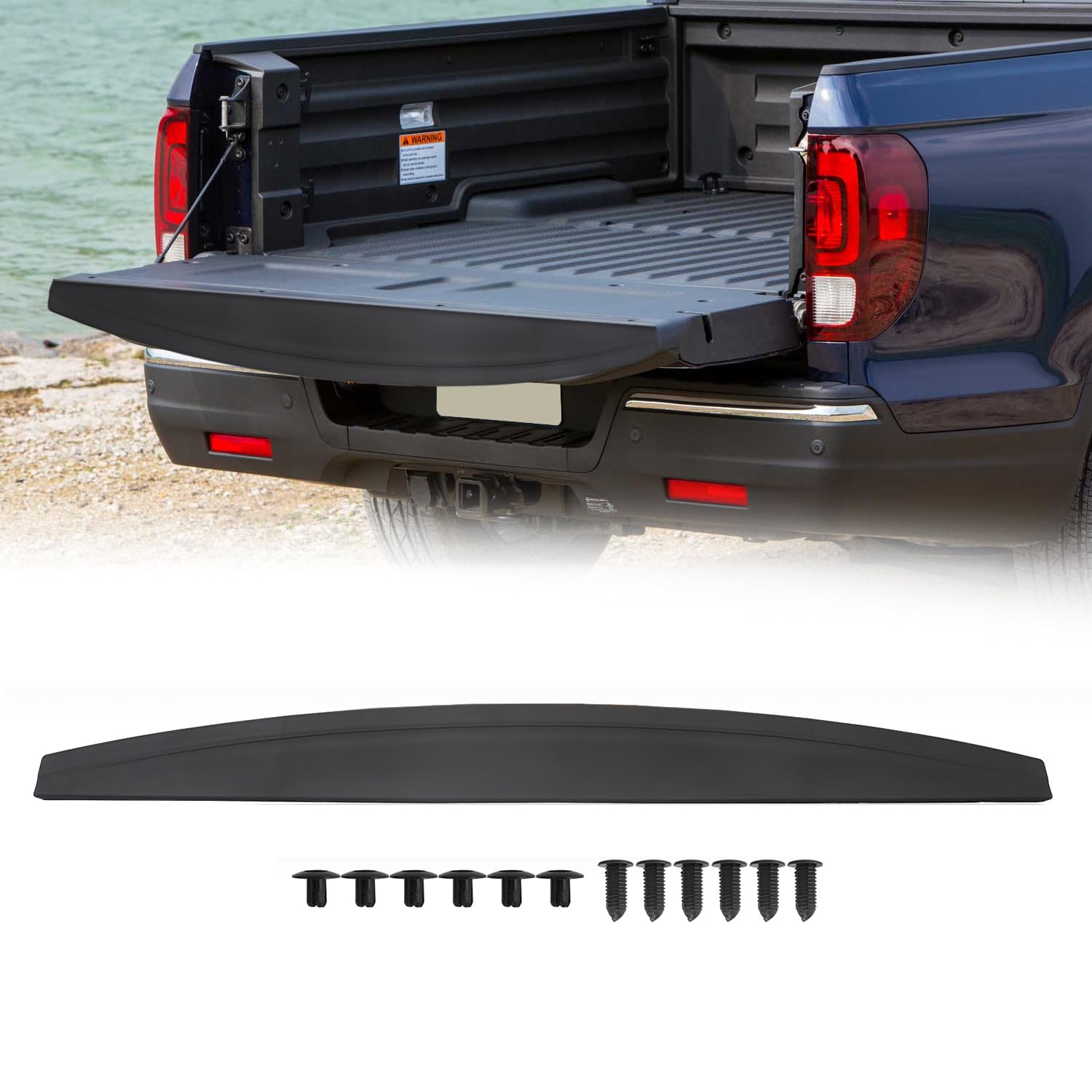 KARPAL Tailgate Spoiler Cap Molding