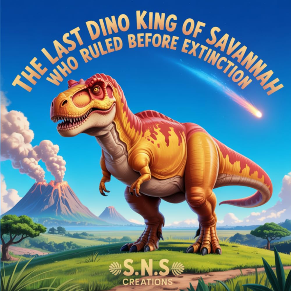 The Last Dino King of Savannah Who Ruled Before Extinction: A Prehistoric Adventure About Courage, Friendship, and Finding Hope in Change