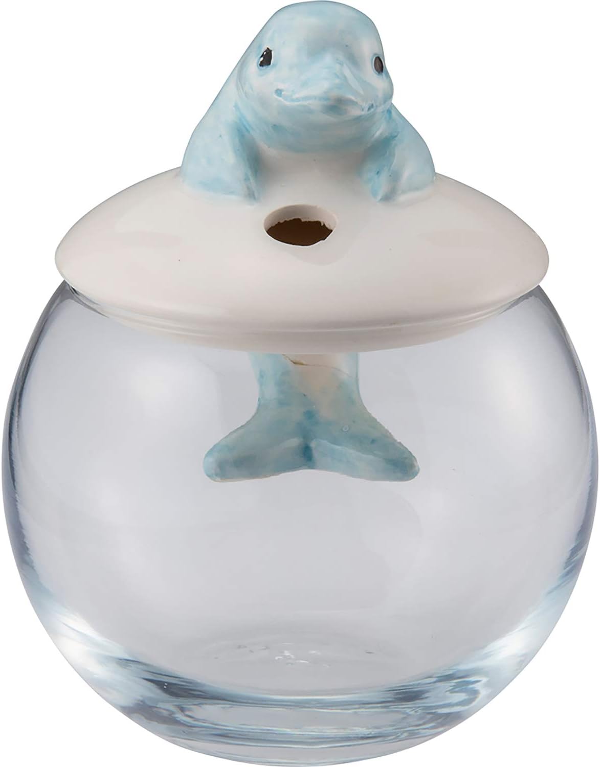 Cute Miscellaneous Goods, Domed Type, Single Wheel Insert, Dolphin SAN3181-2