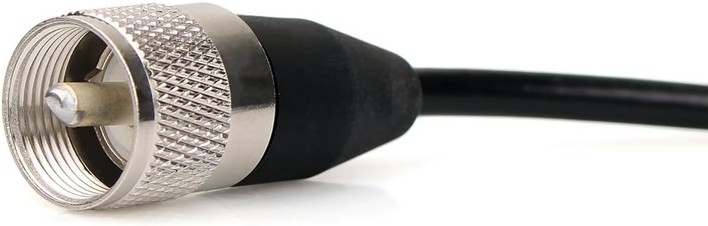 Retevis 144/430MHz Dual Band Ham Radio Antenna (1 Pack) Bundle with RT97 GMRS Repeater (1 Pack), 18.86 inch, Full Duplex Portable Radio Repeater with LCD Screen