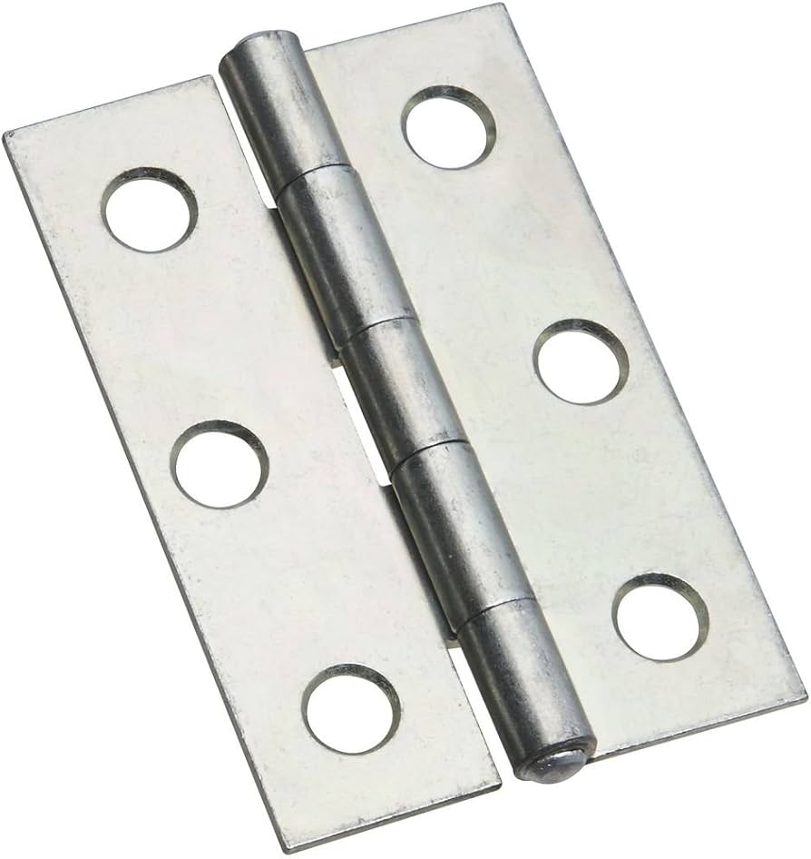 National Hardware N146-258 V518 Non-Removable Pin Hinges in Zinc