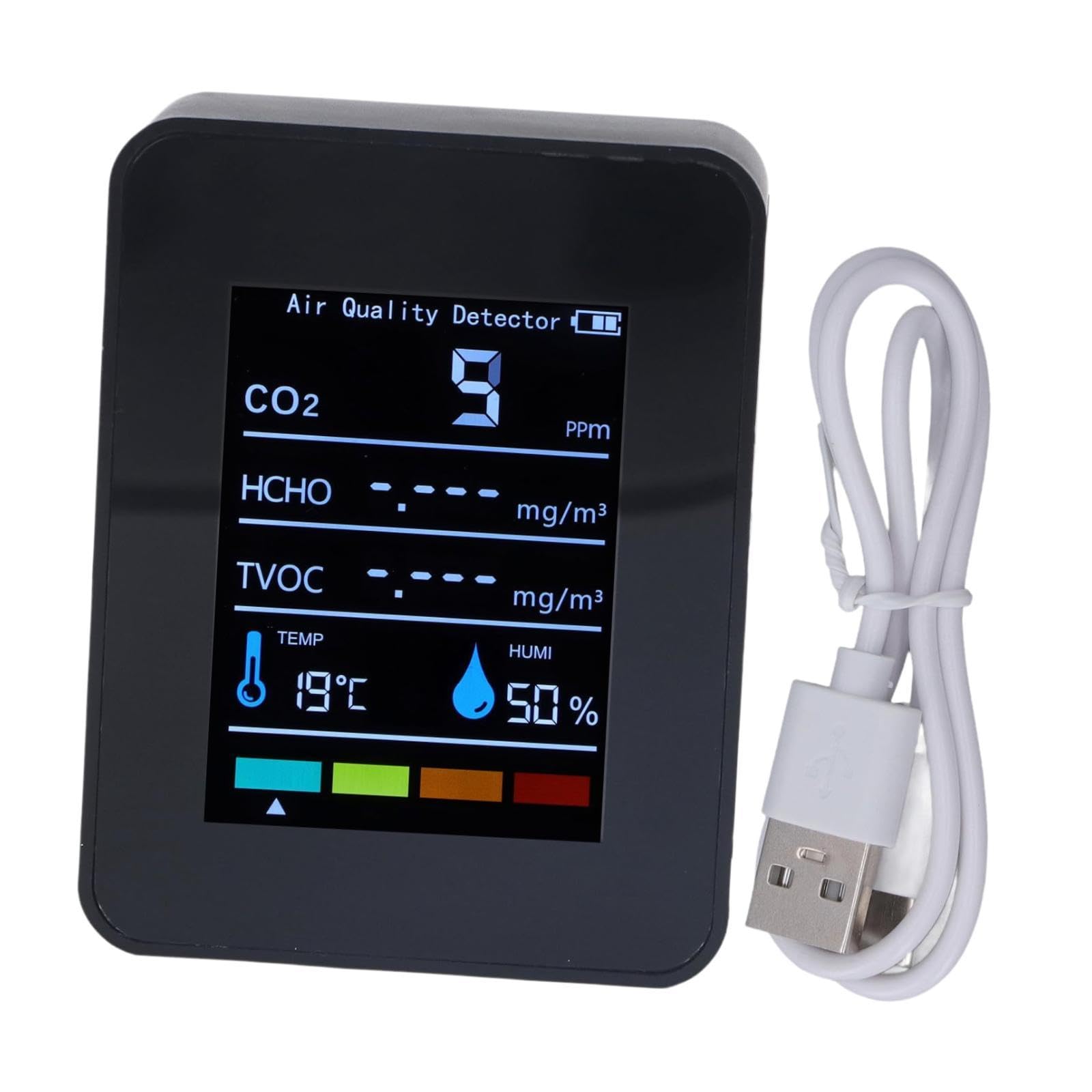 Air Quality Meter with Sound Alarm CO2 High Accurate for Office Yard Kitchen | Business & Industrial | Electrical & Test Equipment | Test Measurement & Inspection-picture-12
