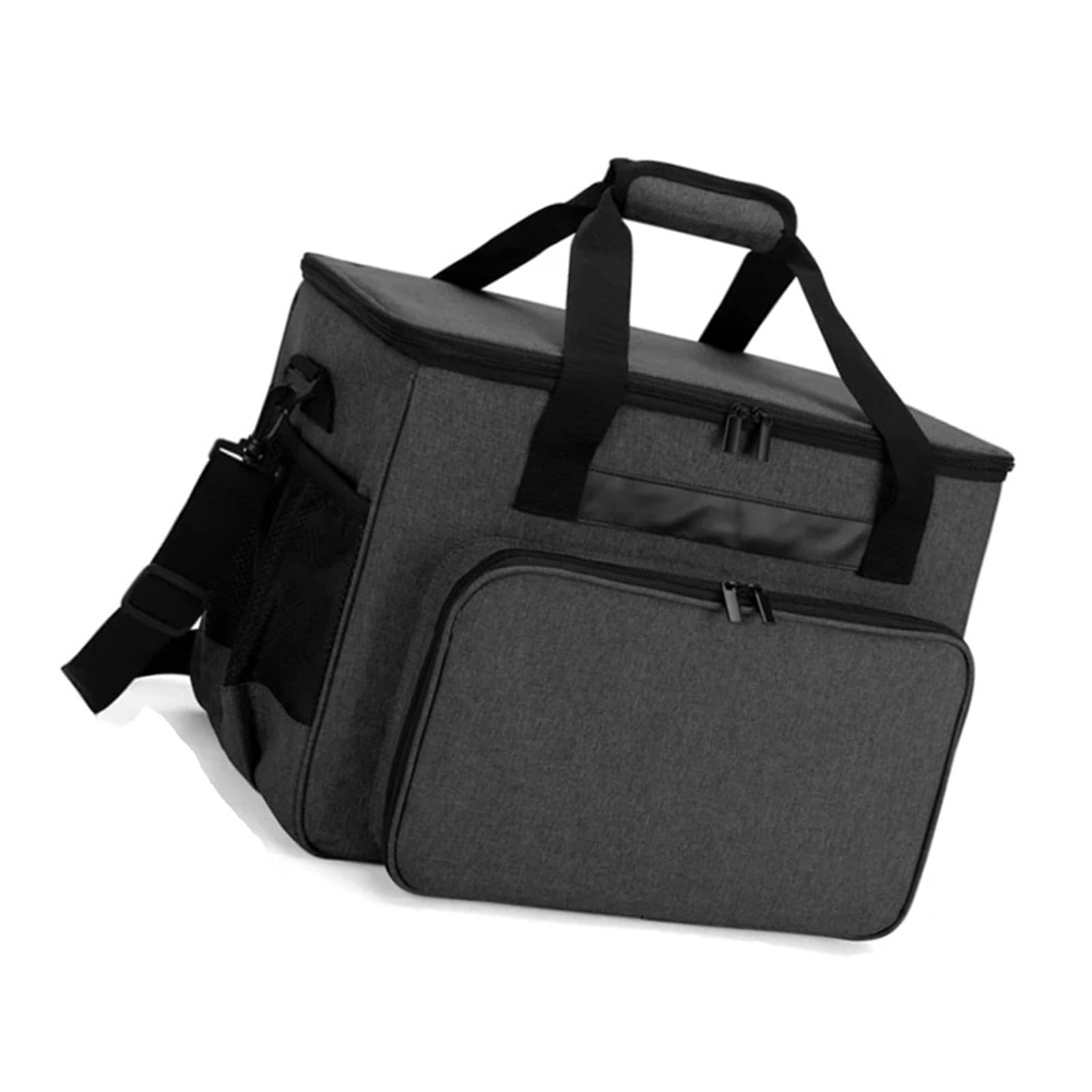 Mango de cierre de poliéster de costura multicapa para suministros de sastrería del hogar, bolsa de almacenamiento de hilos portátil