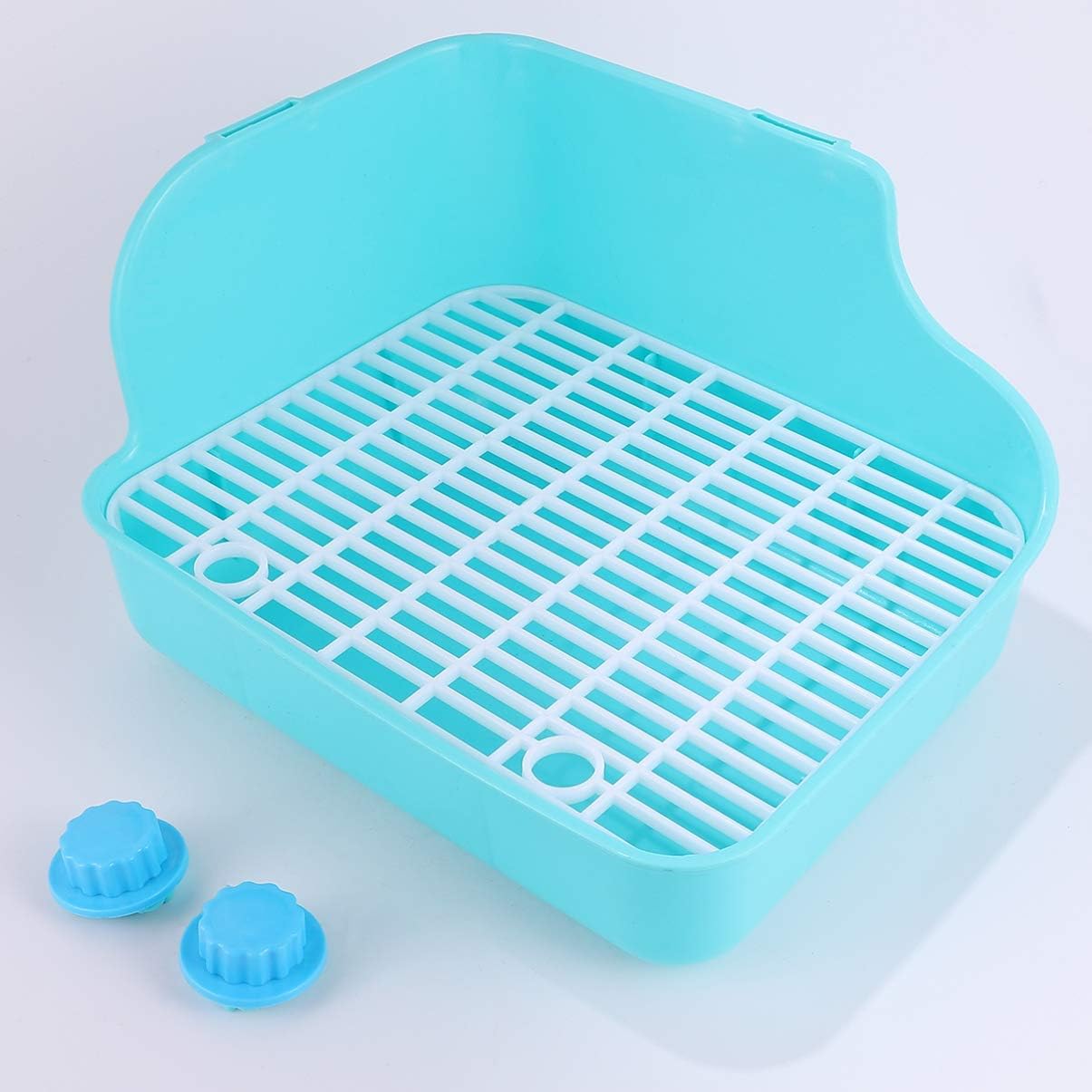 Balacoo Corner Litter Bedding Box Small Animal Litter Pan Pet Toilet