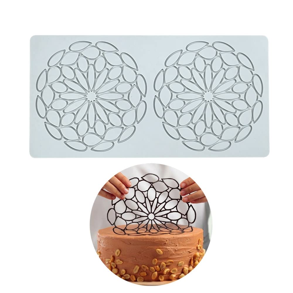 Moldes De Silicona De Hojas Huecas Para Amantes Del Corazón, Moldes De