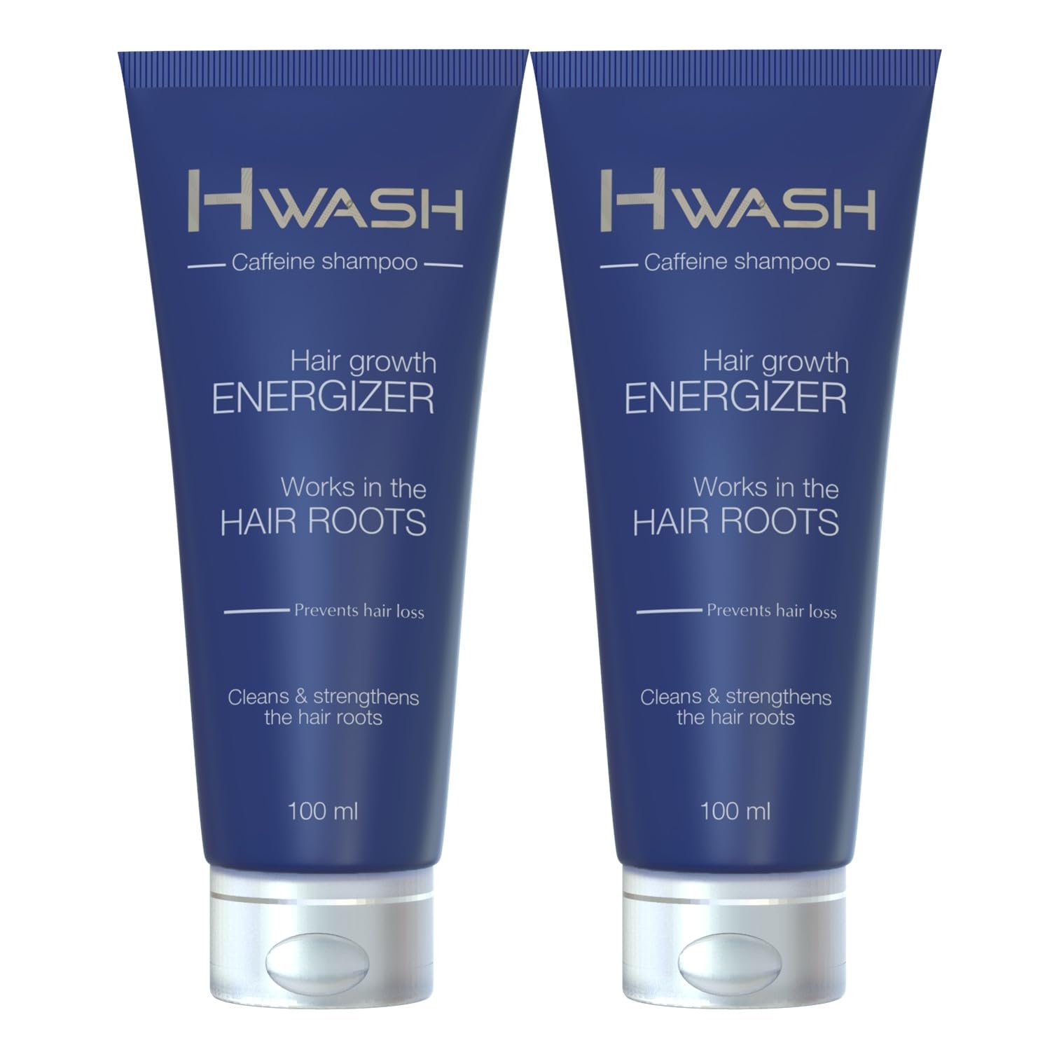 Hwash - Hair Growth Advanced Nourishing Shampoo - 100ml x 2 packs