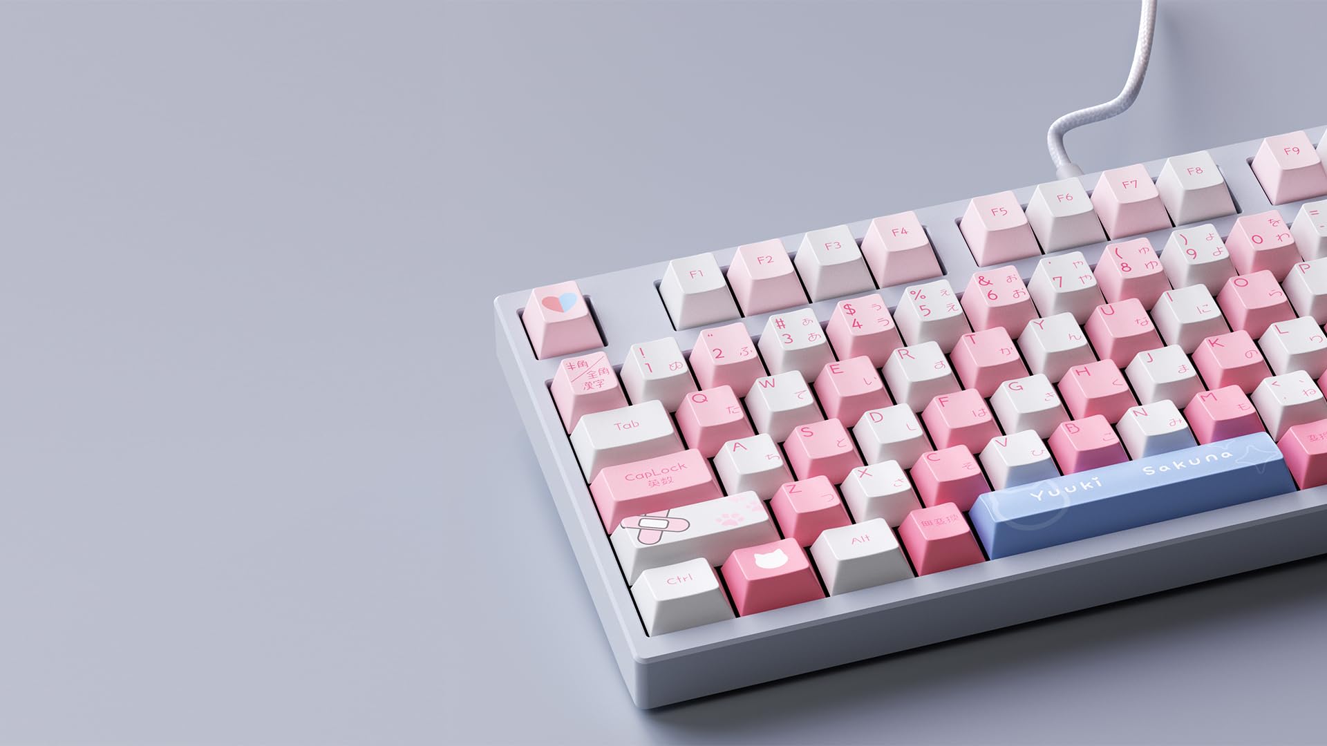 Amazon | 【公式】【結城さくな×AMICIS】ゲーミングキーボード