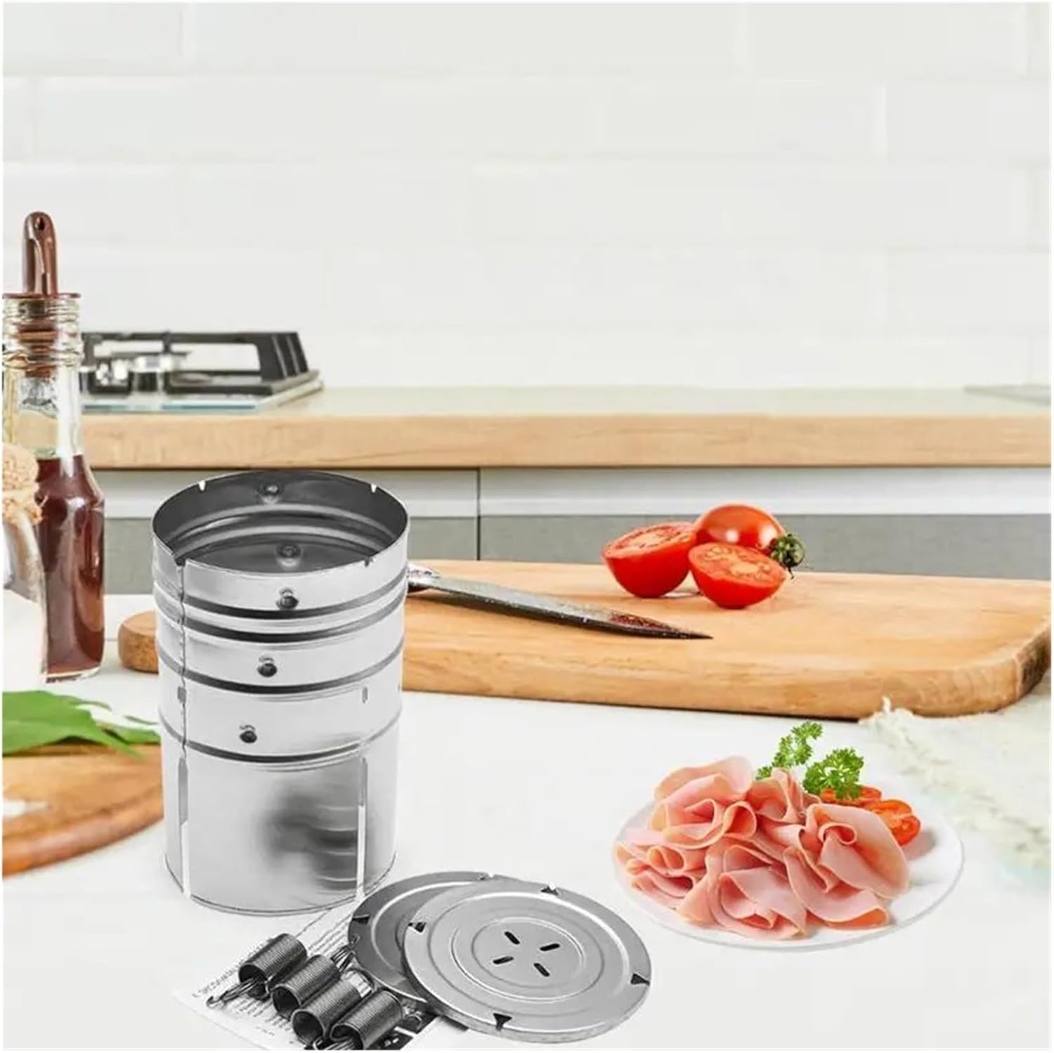 304 Stainless Steel Press Machine Making Poultry Cooked Tools Kitchen Cooking Tools Grill Maker Mould