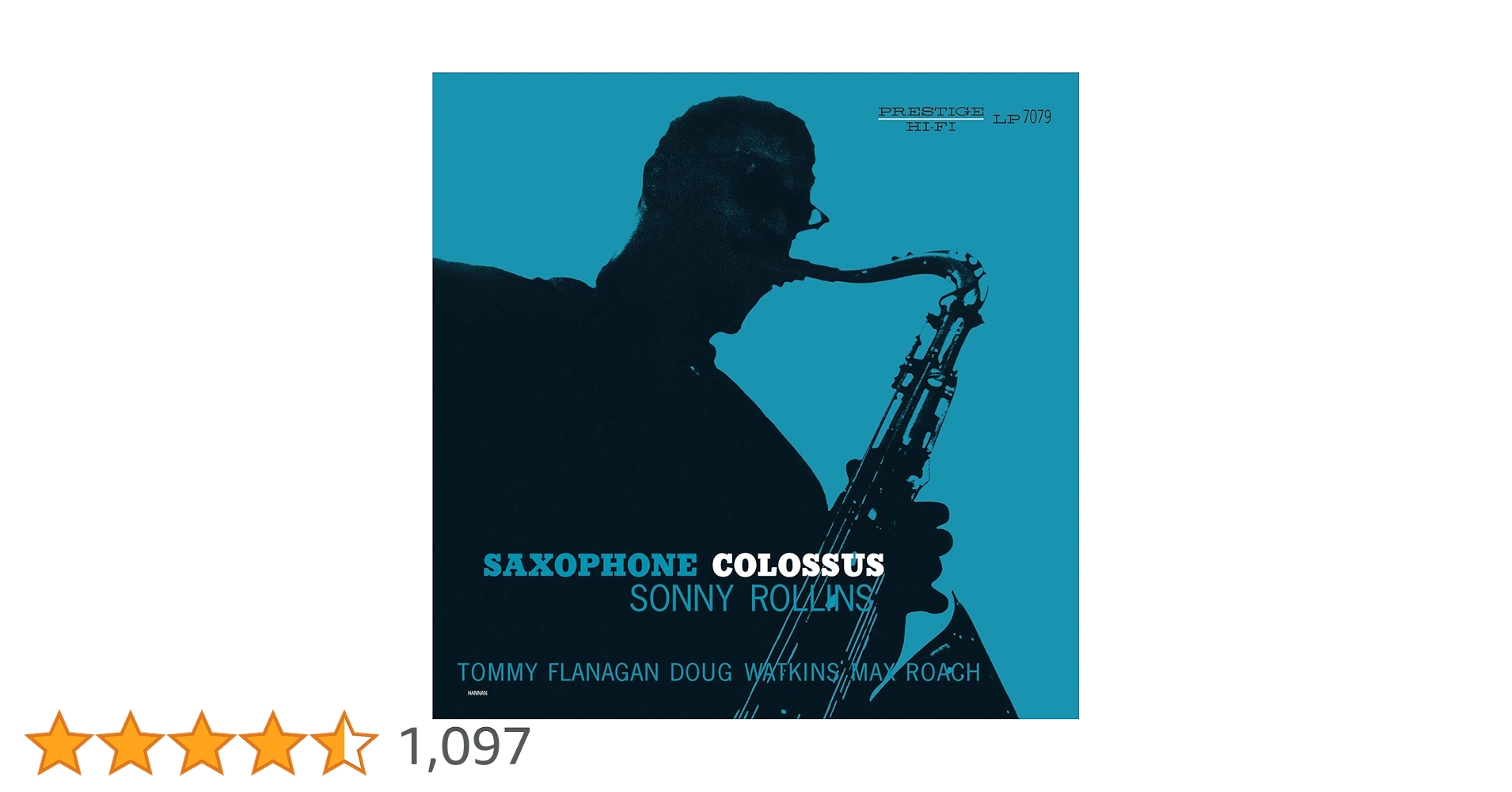 洋楽 SONNY ROLLINS - SAXOPHONE COLOSSUS Amazon.co.jp: Saxophone Colossus: ミュージック