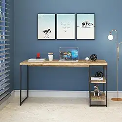 Escrivaninha com Estante Baixa 2 Prateleiras 1,50m Dynamica