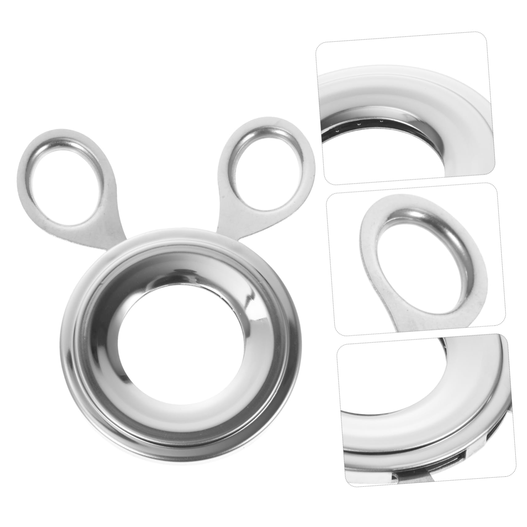 Mikinona Cute Egg Separator Tool Egg Cracker Opener Kitchen Gadget for Breakfast and Baking