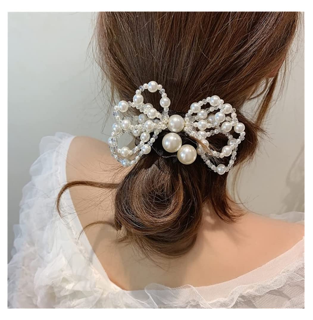 Feste Elastici Capelli 2 Pezzi Di Perle Per Capelli, Elastici, Fasce Per, Elastiche Per, Per Decorazione Eleganti