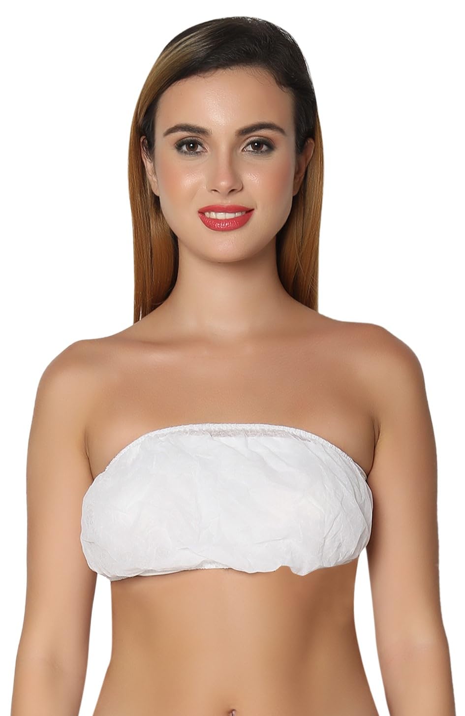 glamoras Women Girls Polypropeylene Nonwoven Disposable Backless Bra for Maternity, Massage Center, Spa, Beauty Parlour, Travelling, Hotels, Hospitals, Lodge (Free Size)-picture-13