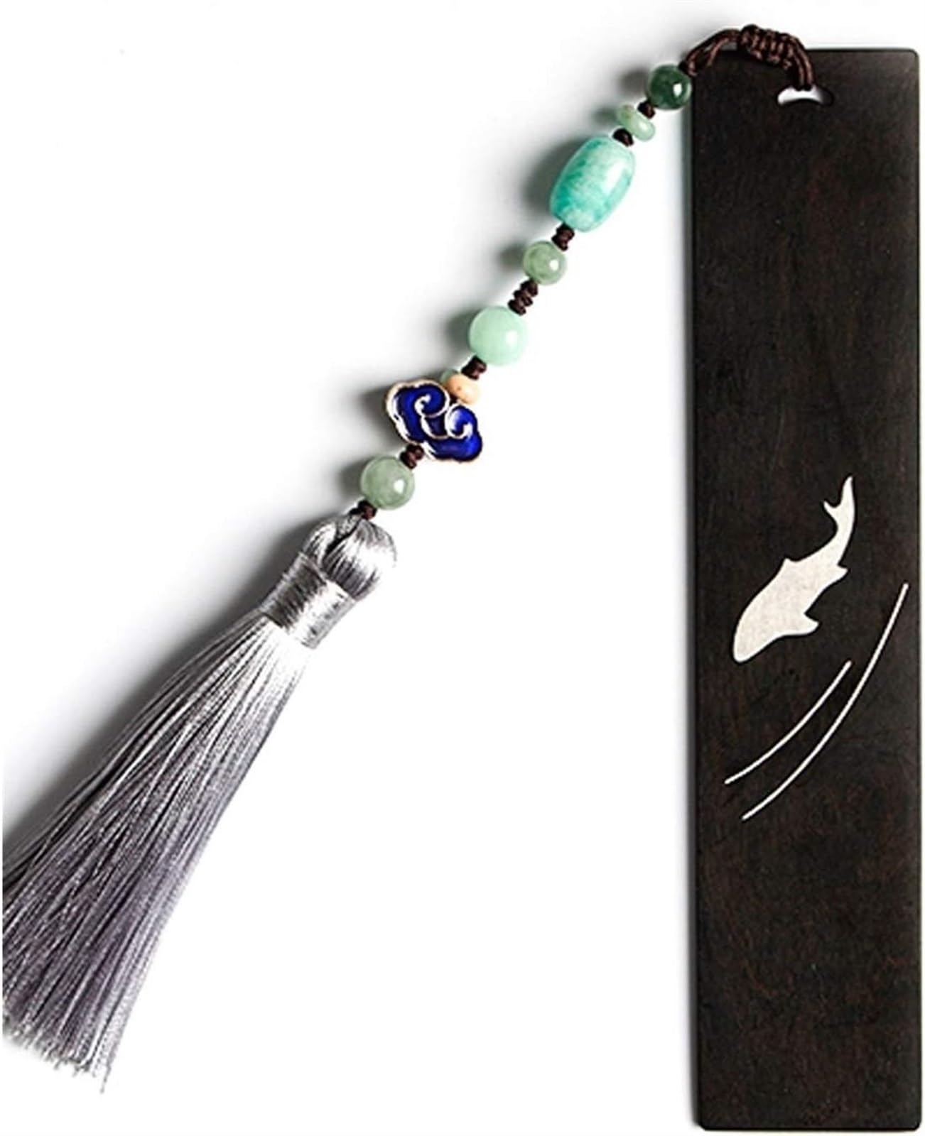 Segnalibri Regali Segnalibri in Legno ， Segnalibro in Argento Intarsiato ， Segnalibri Classici in Stile Cinese Creativi for Amici e Famiglia Segnalibri Pagina Clip (Color : C) (Color : A)