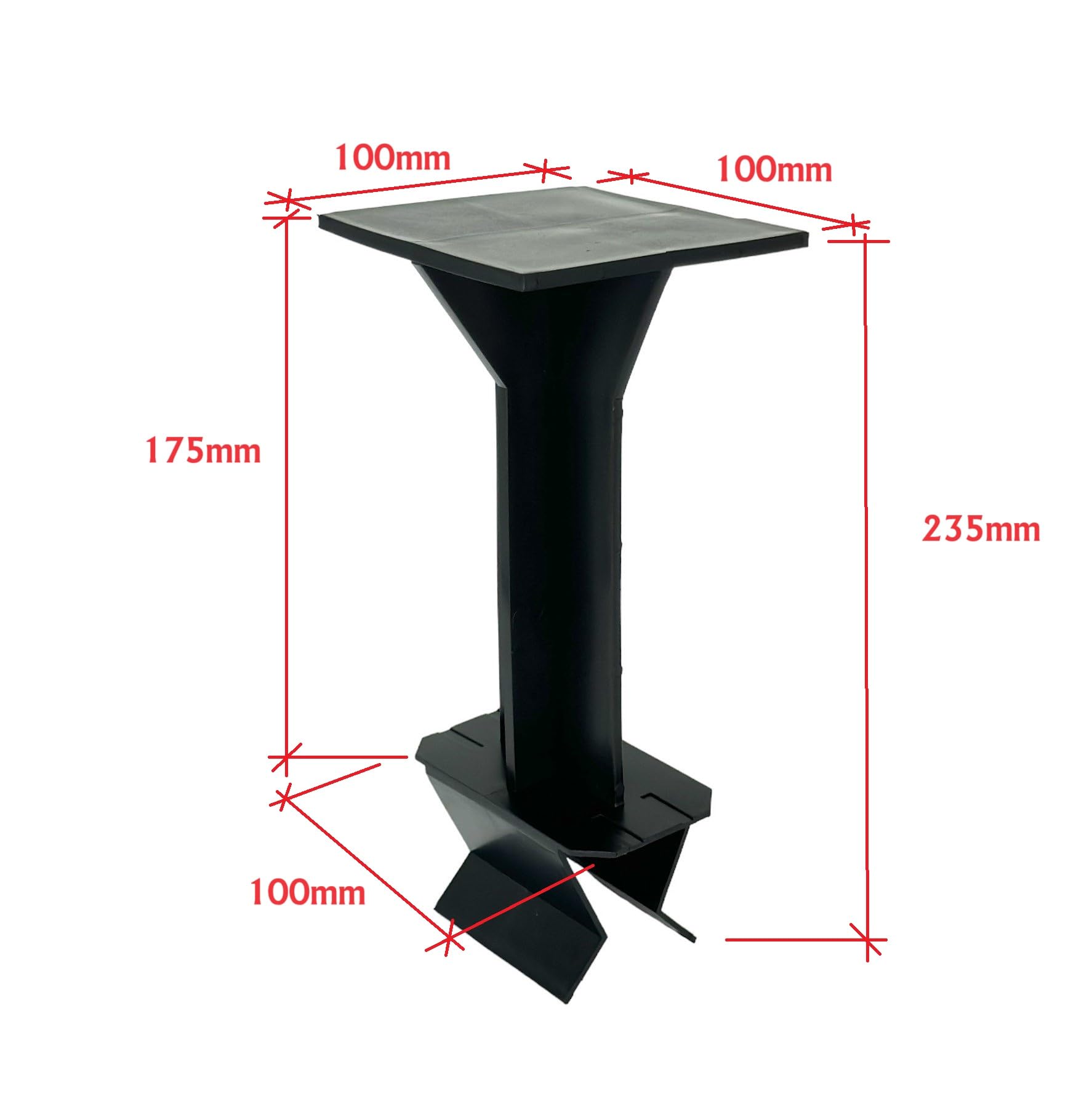 The Loft Rehausseurs Échasses de 175 mm de hauteur, entretoises d'isolation de grenier, échasses de grenier, rehausseurs de loft en plastique, pieds d'échasses de grenier, pieds de sol de grenier