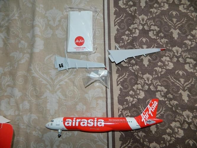 Airasia Airbus A320 Basic Red 1:150 : Amazon.in: Toys & Games