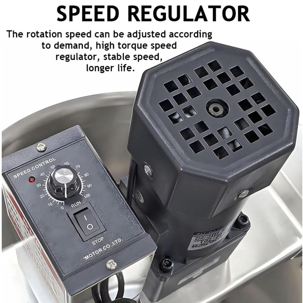 Automatischer Kochmixer, kommerzieller Lebensmittelrührer, elektrischer Mixer für Öl, Marmelade, Chilisauce & Küchenmischung