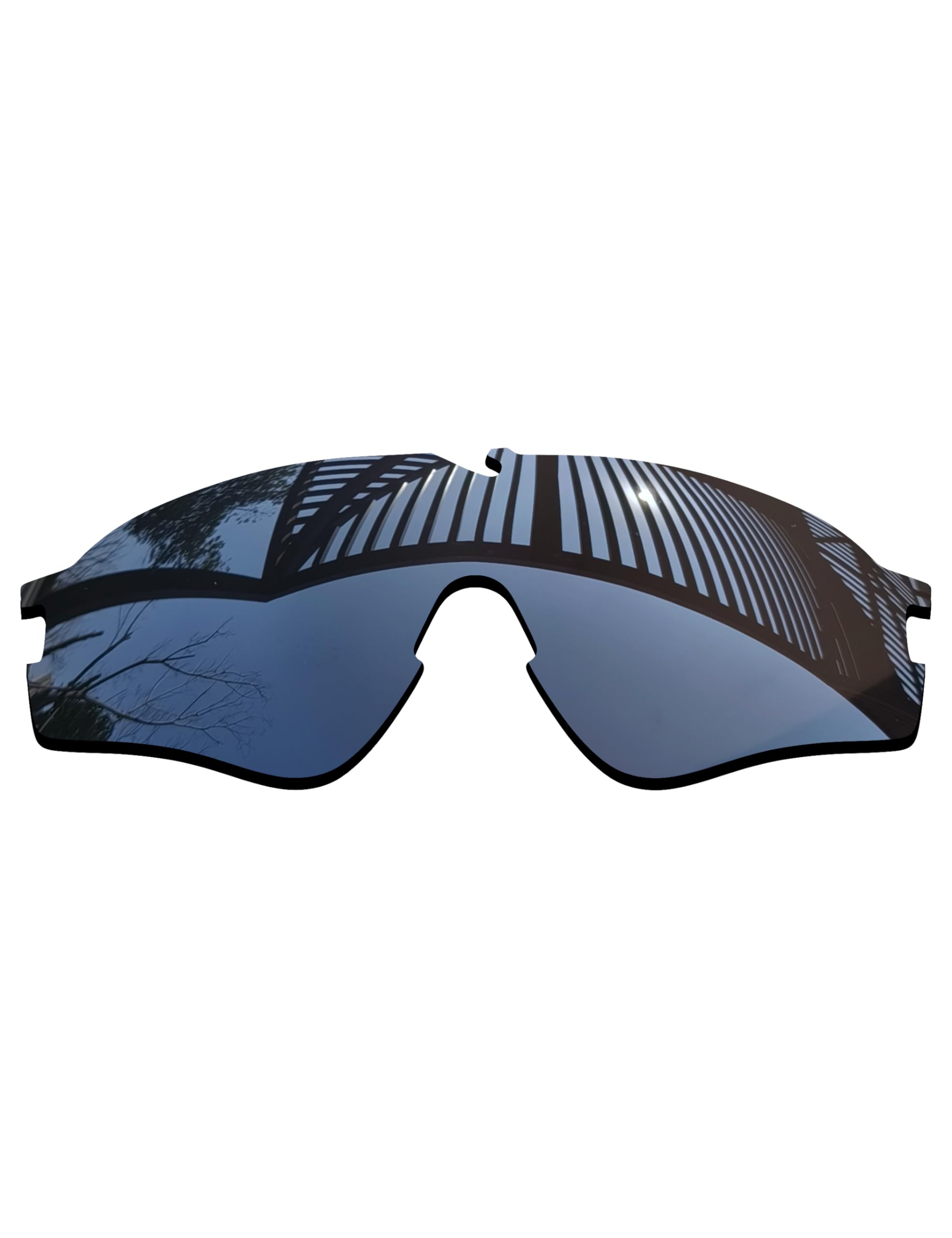 Lentes de repuesto polarizadas de policarbonato y almohadilla para la nariz para gafas de sol Oakley Si Ballistic M Frame Alpha OO9296