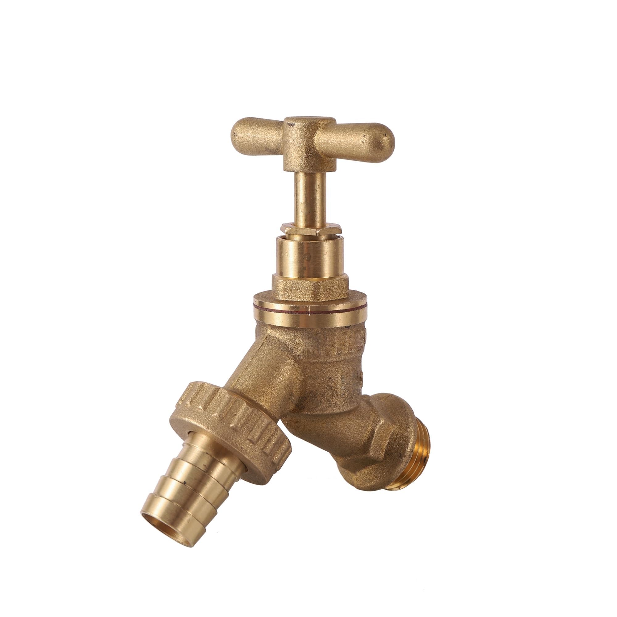 Adaptateur de réservoir IBC en laiton pour puiser l'eau de pluie facilement dans votre jardin
