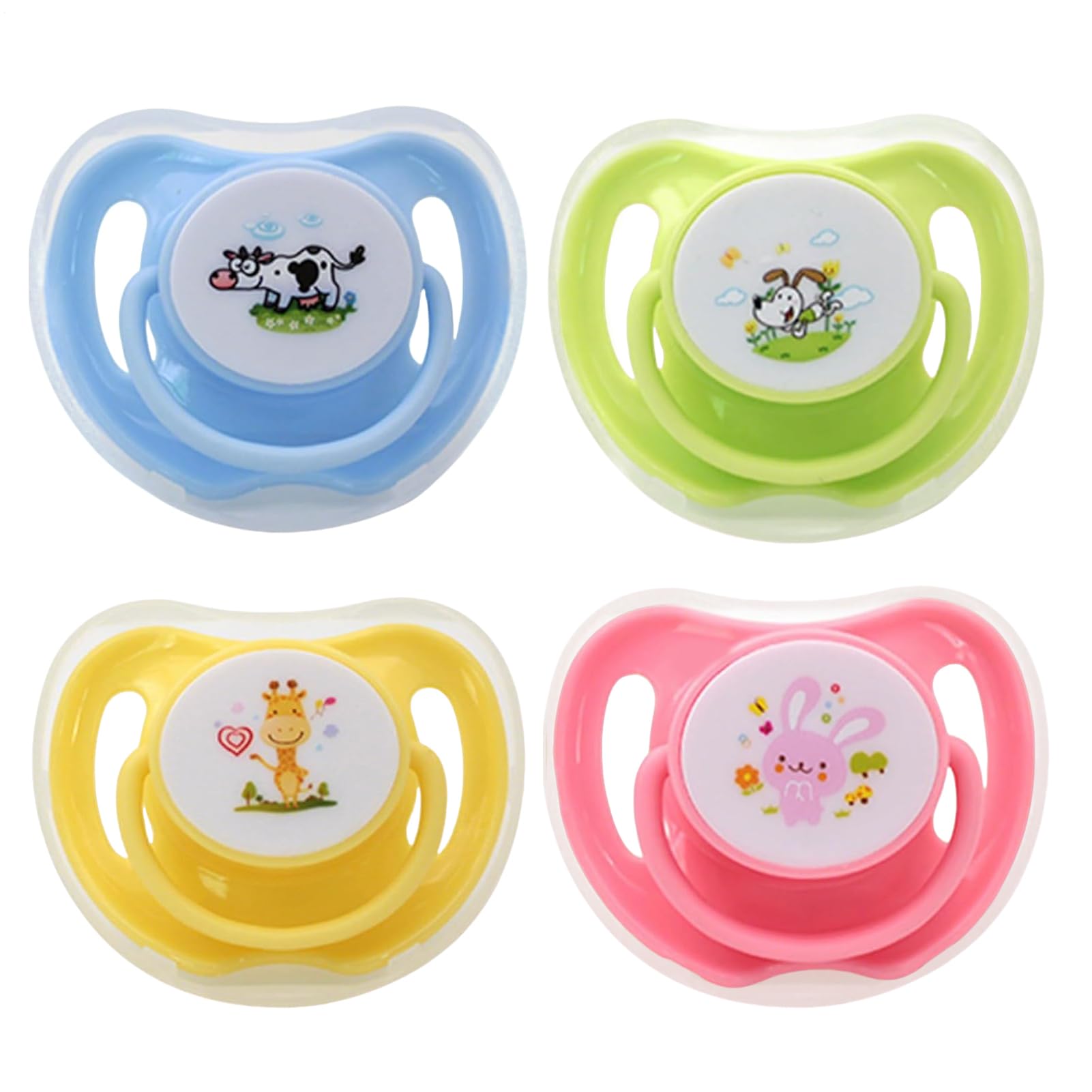 Tétine pour Chaton,Tétine Apaisante pour Petit Chat Et Chien | 4 Tétines en Silicone en Forme De Papillon avec Couvercle pour Mastication Et Dentition