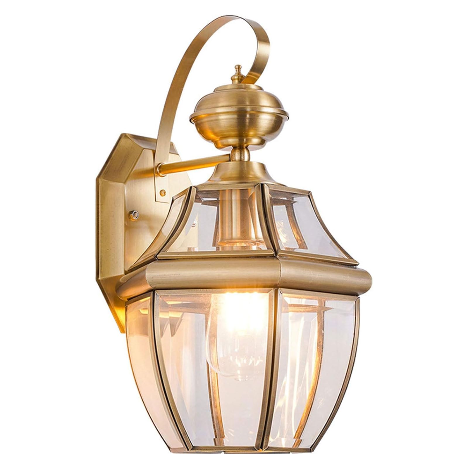 Applique extérieure cuivre luminaire étanche balcon terrasse jardin IP54