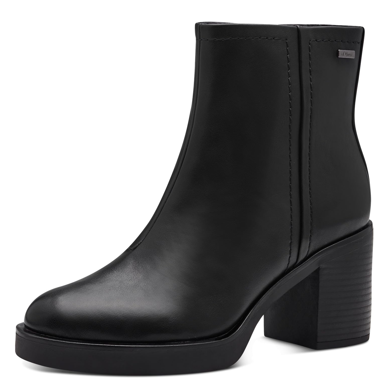 s.Oliver Women's 5-25324-41 Chelsea Boot, Black, 7.5 UK