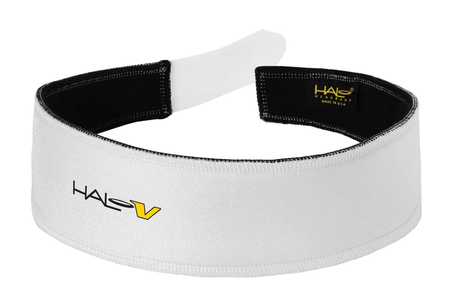 Halo Headband Halo V – opaska przeciwpotna z regulowanym zapięciem na rzepy