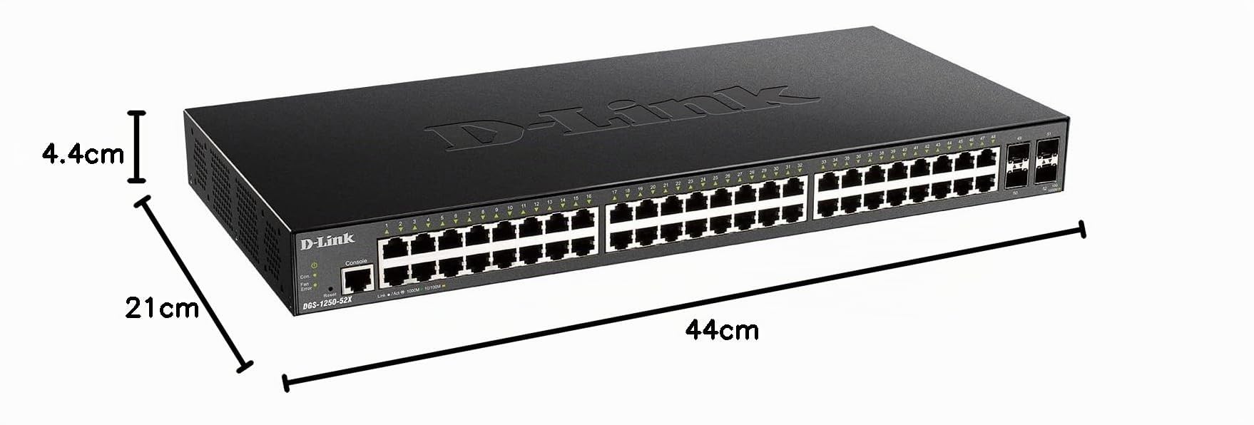 Switch D-Link DGS-1250-52X/E