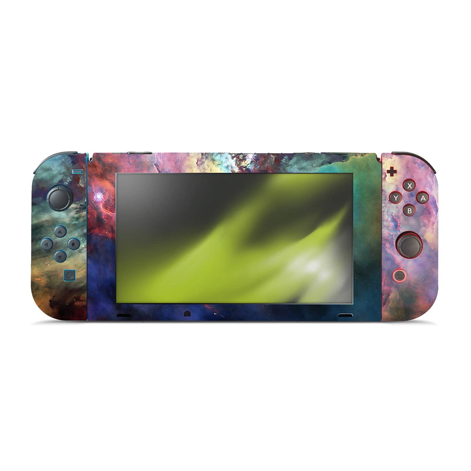 Head Case Designs Oficjalnie Licencjonowany Cosmo18 Laguna Mglawica Sztuka Mix Naklejka Winylu Skóry Naklejka Pokrywa Kompatybilny z Nintendo Switch Console & Dock & Joy-Con Controller Bundle