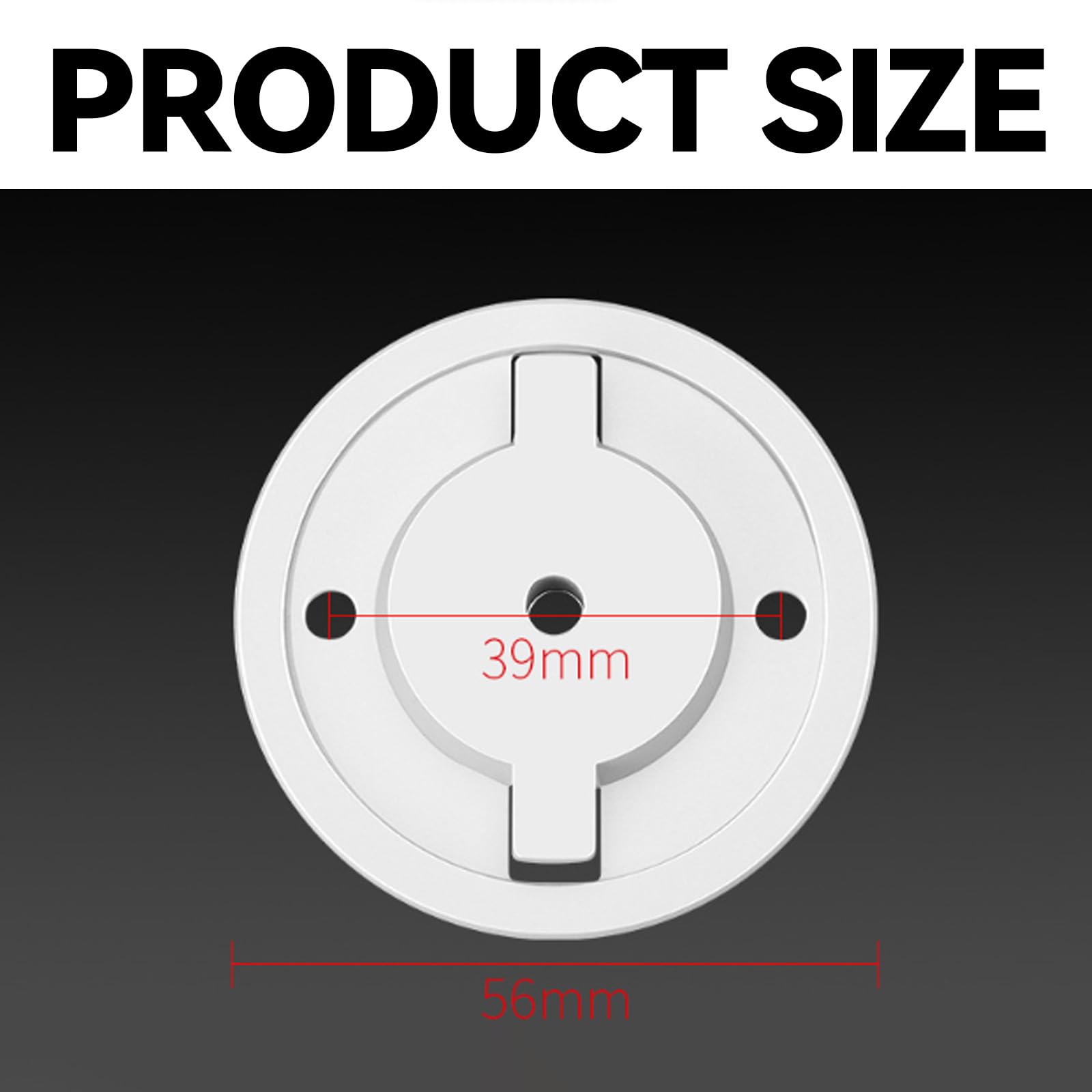 VZU Pack of 2 Camera Wall Mounts, Compatible with TP-Link Tapo C200/C210/C220/C225/TC70, Kasa EC70/KC410S - Image 2