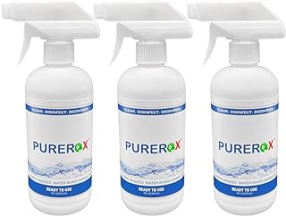 disinfectant (16oz, 3pk) Eliminate 99.9999% bacteria, viruses norovirus, and bloodborne pathogens, and fungi Hypochlorous. No Rinse. Suitable for All Surfaces.
