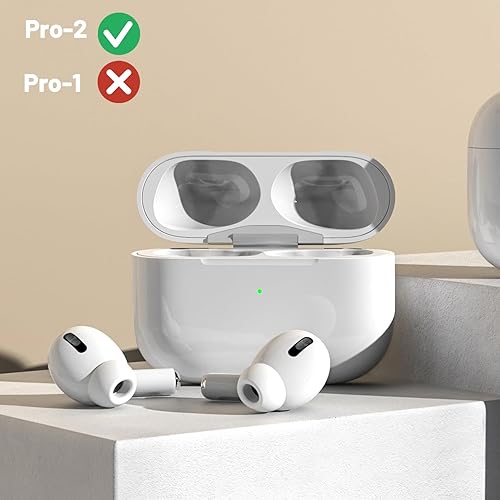 Miniatura 3 de A3047, A3048, A3049 Reemplazo de auricular lateral izquierdo único para Air Pro de 2 generación, compatible con funda de carga original Pro 2 A2968