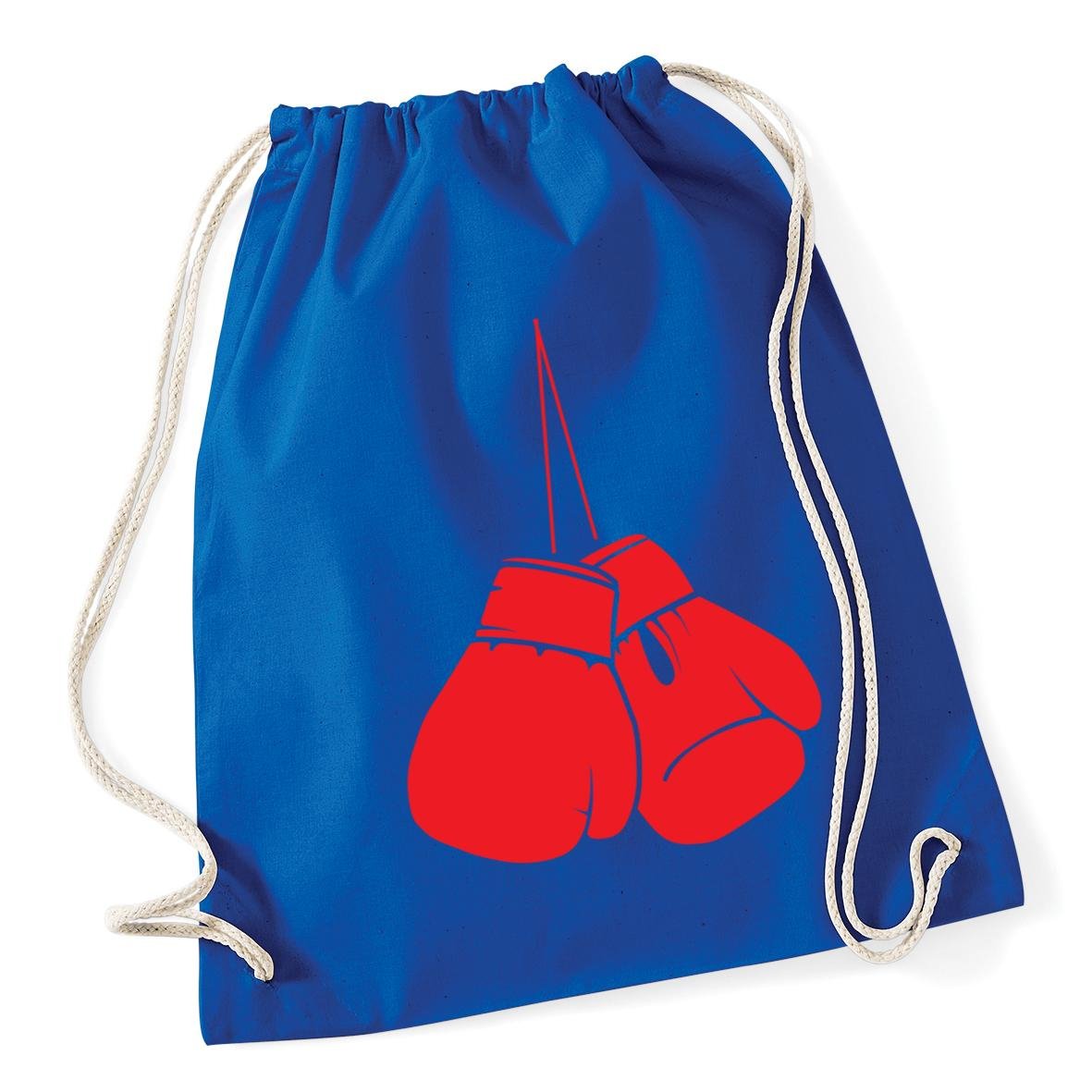 Hippowarehouse Boxing gloves Drawstring Cotton School Gym Bag 37cm x 46cm, 12 litres