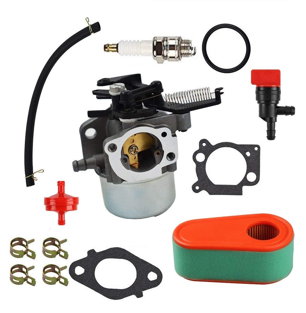 Carburetor Fuel Line Fuel Filter Gasket Kit for 796608 111000 11P000 121000 12Q000 Engines 2700Psi 3000Psi Troy-Bilt Pressure Washer 7.75Hp 8.75Hp
