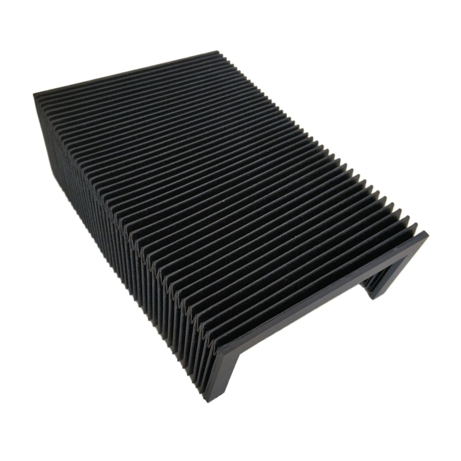 Cubierta de fuelle de protección de máquina tipo U, externa: 220x100 mm