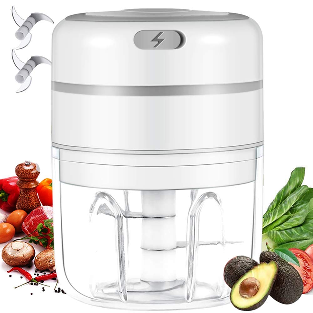 Buy Electric Mini Garlic Chopper, Food Dicers Food Slicer Crusher