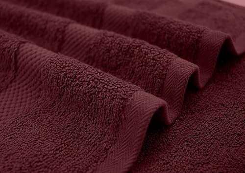 Miniatura 6 de DAN RIVER Juego de 4 toallas de baño, 27 x 54 pulgadas, 100% algodón, más grandes y ligeras, de secado rápido, súper suaves y absorbentes, toallas