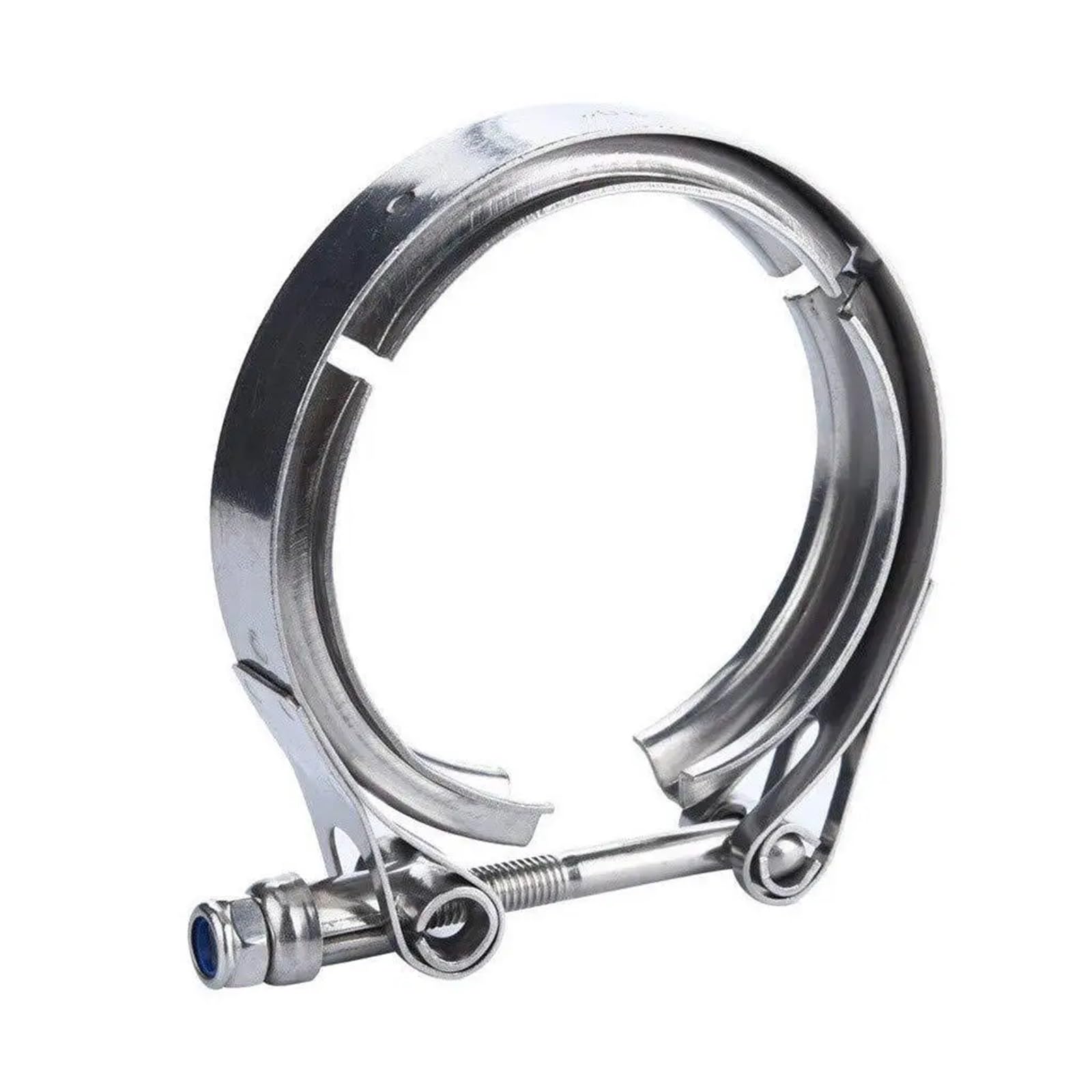 Abrazaderas de manguera banda en V acero inoxidable 304 for juntas tubo escape motor gasolina