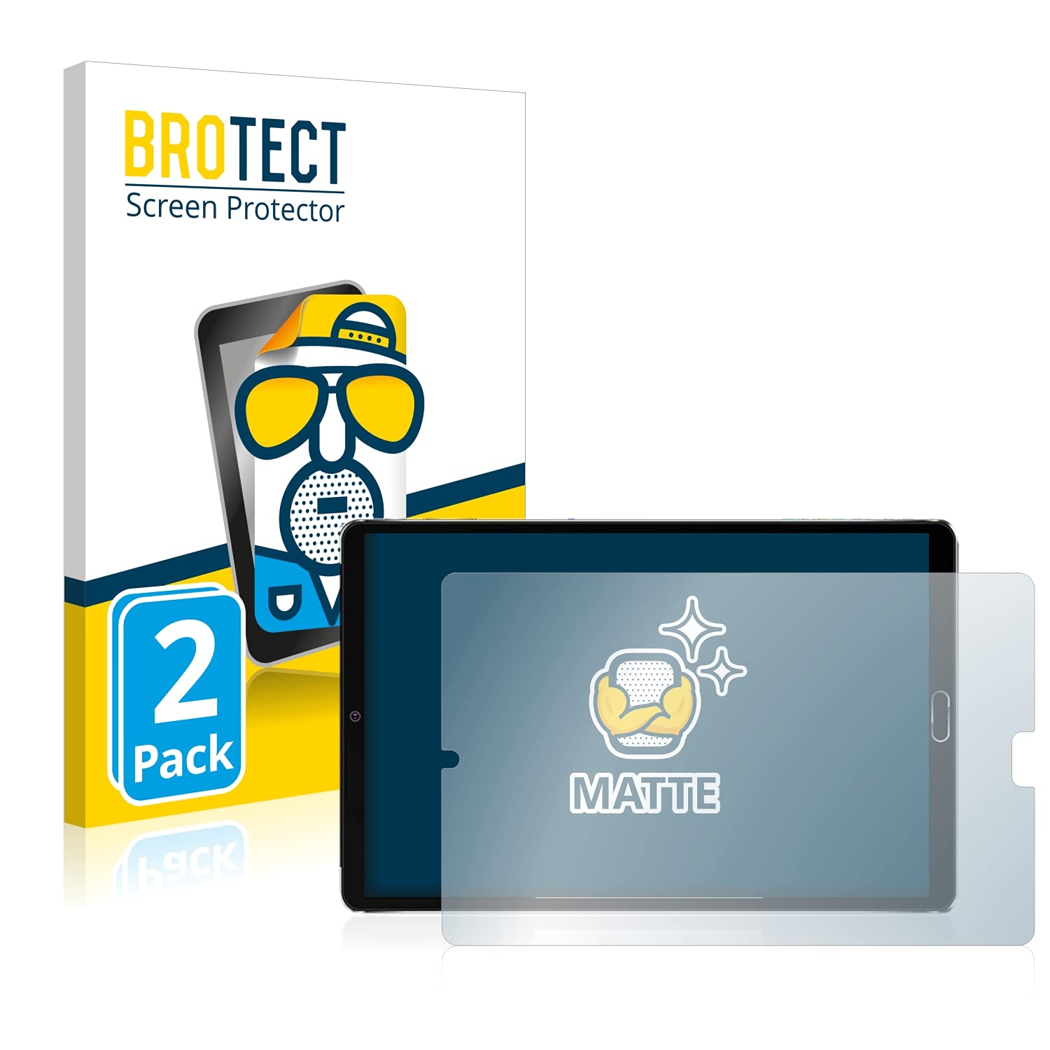 BROTECT Pellicola Protettiva Opaca compatibile con Spektrum DX8 G2 [2 Pezzi] - Anti-Riflesso, Anti-Graffio