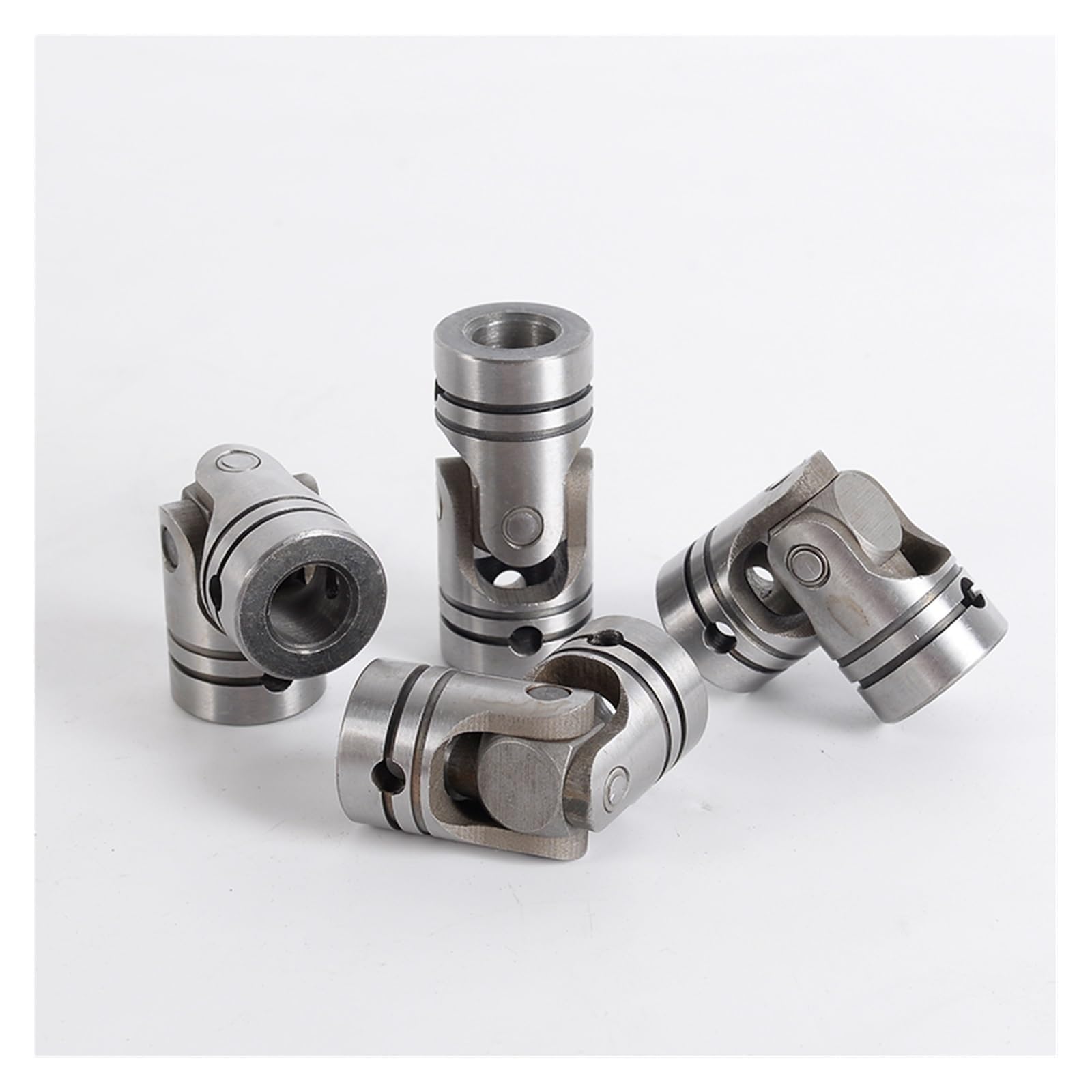 Accouplement à cardan, Accouplement de joint universel à deux sections, trou 4 22 mm, en plusieurs tailles, avec ressort broche(8x16x36mm)