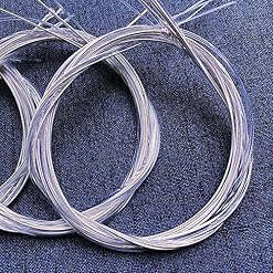 #N/D Jeu de 6 cordes en nylon transparent pour guitare classique – Accessoires pour instruments de musique - Les Beatles, Paul McCartney, John Lennon, RIngo Starr, George Harrison #N/D Jeu de 6 cordes en nylon transparent pour guitare classique - Accessoires pour instruments de musique – Image 3