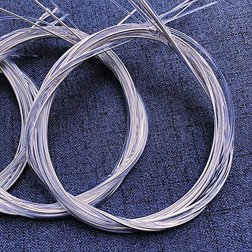 #N/D Jeu de 6 cordes en nylon transparent pour guitare classique – Accessoires pour instruments de musique - Les Beatles, Paul McCartney, John Lennon, RIngo Starr, George Harrison #N/D Jeu de 6 cordes en nylon transparent pour guitare classique - Accessoires pour instruments de musique – Image 4