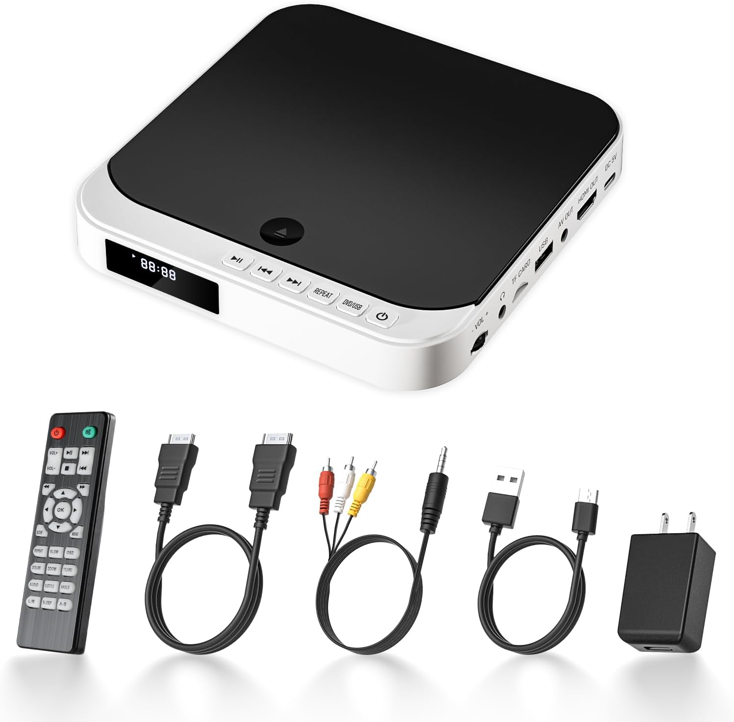 Amazon.com: DVD Players for TV with HDMI,Plays All Regions and Formats ...